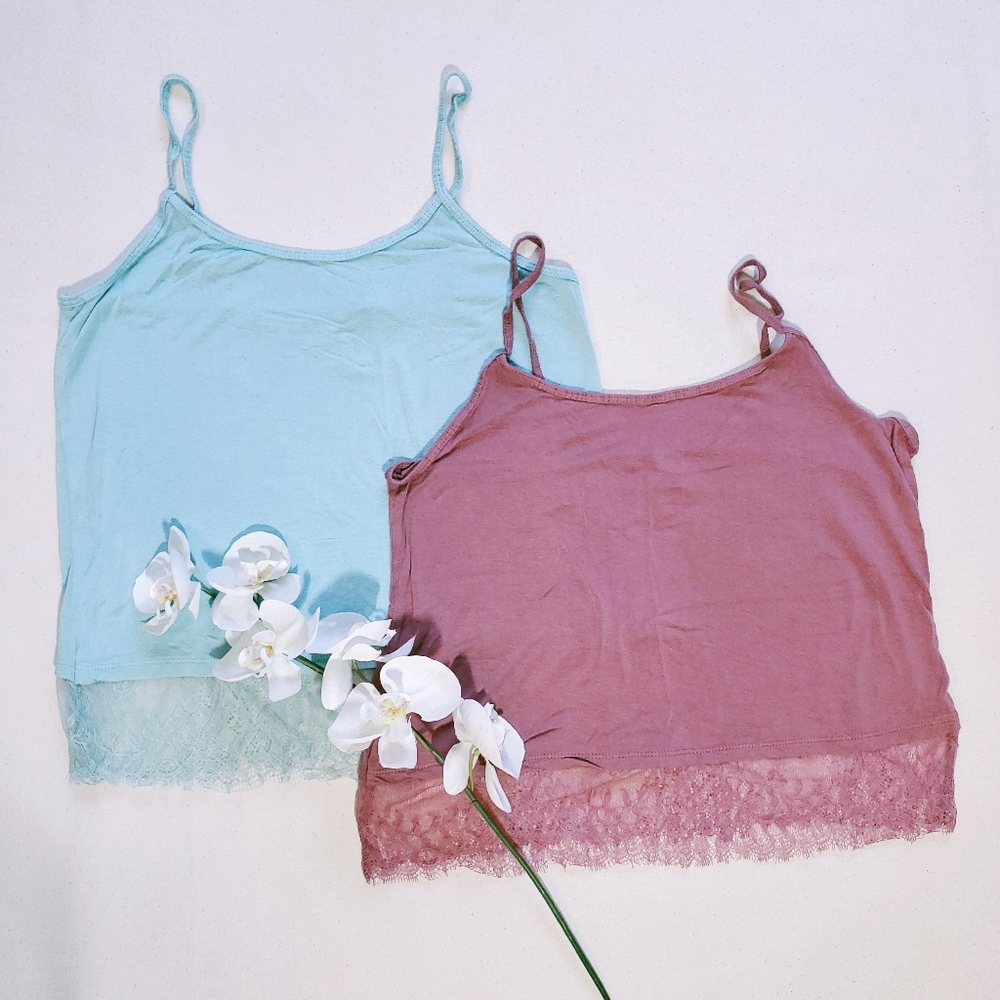 SOFT Lace Crop camis